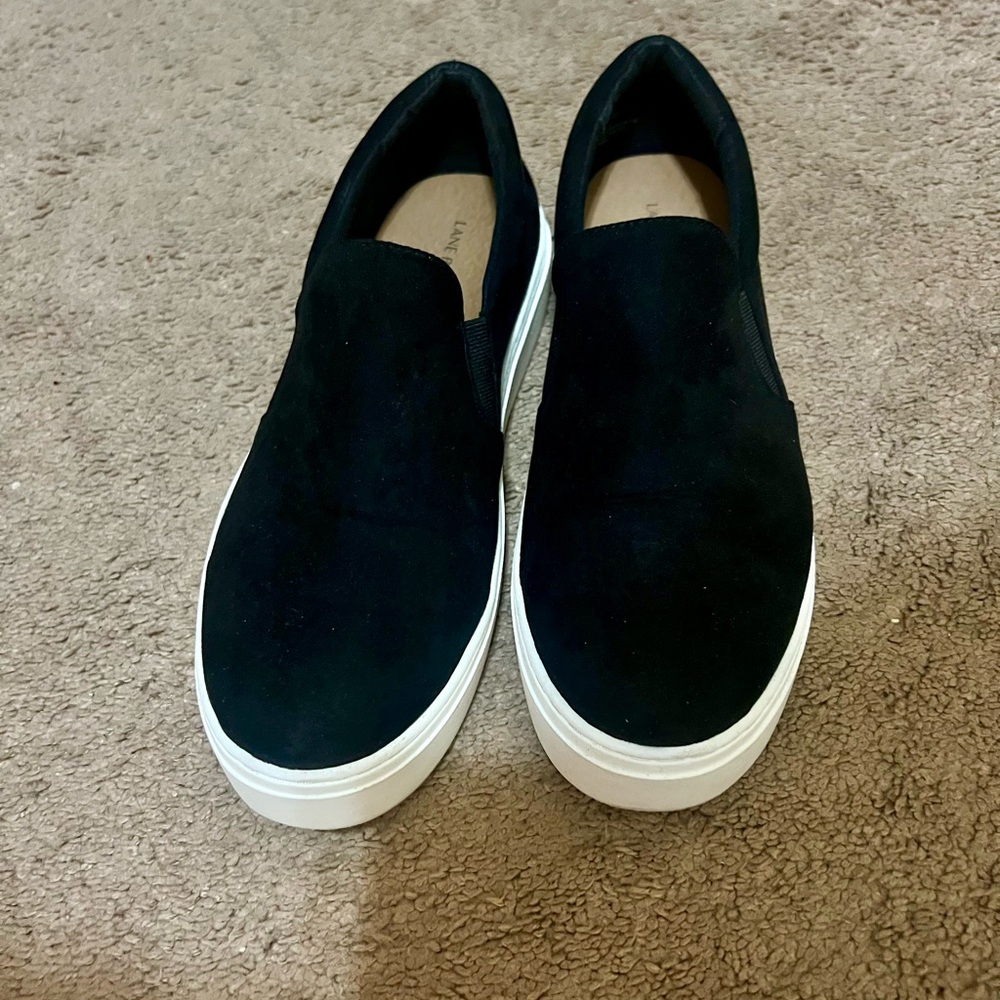 Lane Bryant Black Slip-On Sneaker
